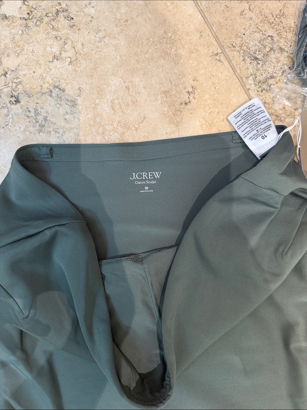 NWT J. Crew Gemma bandeau one piece sculpt swimsuit size 10 - Picture 2 of 6